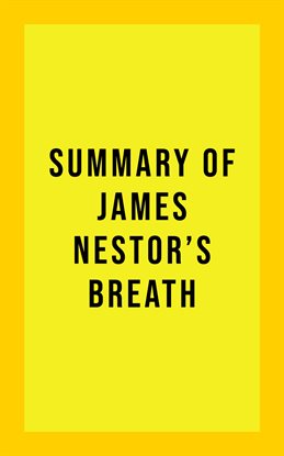 Cover image for Summary of James Nestor's Breath