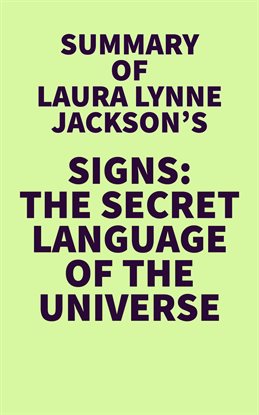 Cover image for Summary of Laura Lynne Jackson's Signs