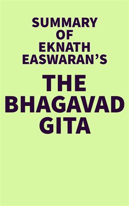 Cover image for Summary of Eknath Easwaran's The Bhagavad Gita