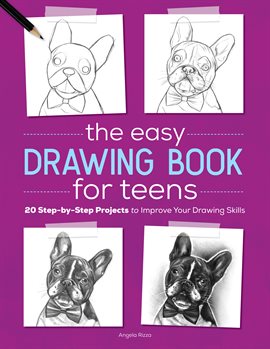 Cover image for The Easy Drawing Book for Teens