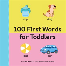 Cover image for 100 First Words for Toddlers