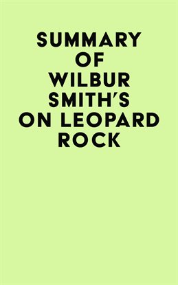 Cover image for Summary of Wilbur Smith's on Leopard Rock