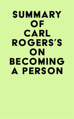 Imagen de portada para Summary of Carl Rogers's On Becoming A Person