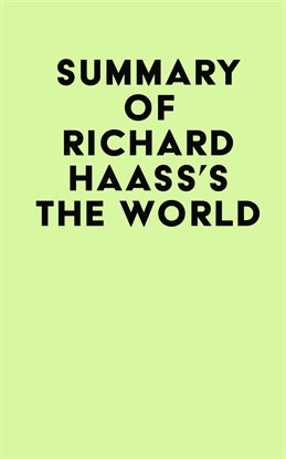 Imagen de portada para Summary of Richard Haass's The World