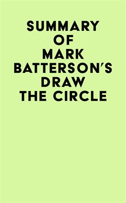 Cover image for Summary of Mark Batterson's Draw the Circle