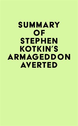 Cover image for Summary of Stephen Kotkin's Armageddon Averted