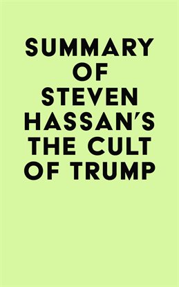Imagen de portada para Summary of Steven Hassan's The Cult of Trump