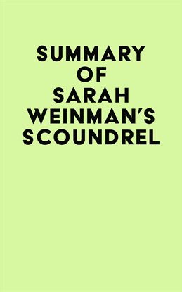 Imagen de portada para Summary of Sarah Weinman's Scoundrel