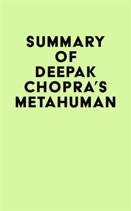 Cover image for Summary of Deepak Chopra's Metahuman