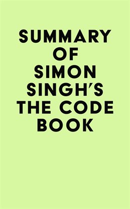 Imagen de portada para Summary of Simon Singh's The Code Book