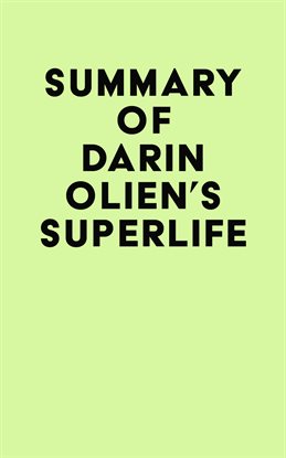 Cover image for Summary of Darin Olien's SuperLife