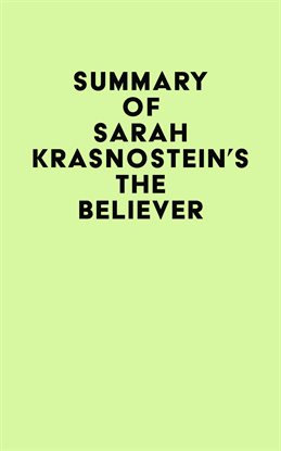 Imagen de portada para Summary of Sarah Krasnostein's The Believer