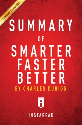 Cover image for Summary of Smarter Faster Better