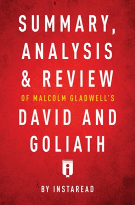 Cover image for Summary, Analysis & Review of Malcolm Gladwell's David and Goliath