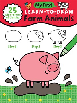 Cover image for My First Learn-To-Draw: Farm Animals