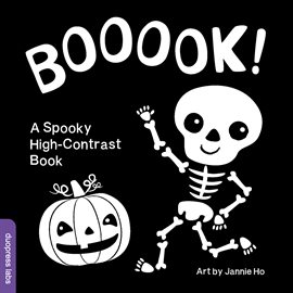 Cover image for Booook! A Spooky High-Contrast Book