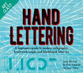 Imagen de portada para Art Class: Hand Lettering