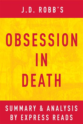 Cover image for Obsession in Death by J.D. Robb | Summary & Analysis