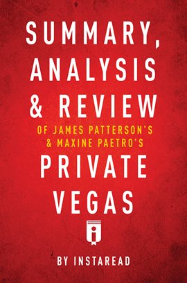 Cover image for Private Vegas: by James Patterson & Maxine Paetro | Summary & Analysis