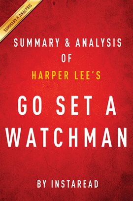 Cover image for Summary & Analysis of Harper Lee's Go Set a Watchman