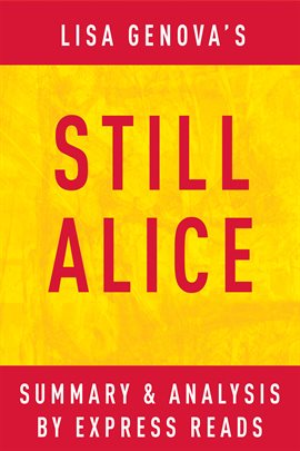 Cover image for Still Alice: by Lisa Genova | Summary & Analysis