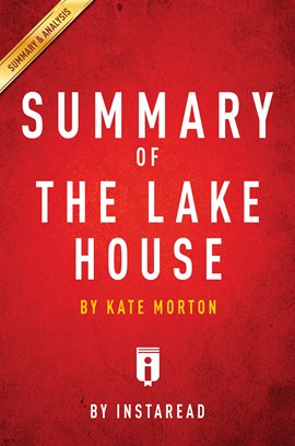 Cover image for Summary of The Lake House by Kate Morton