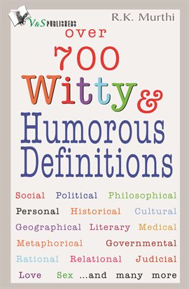 Cover image for Over 700 Witty & Humorous Definitions