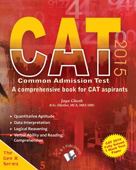 Cover image for CAT 2015 - A Comprehensive Book For CAT Aspirants