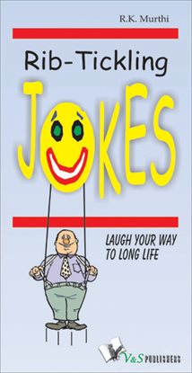 Cover image for Rib-Tickling Jokes