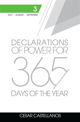 Cover image for Declarations of Power For 365 Days of the Year: Volume 3