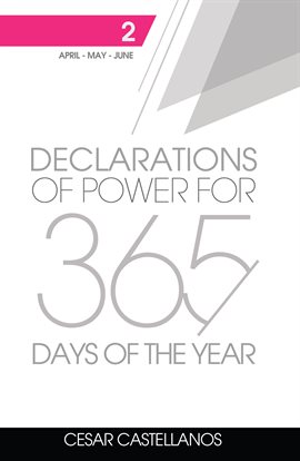 Cover image for Declarations of Power For 365 Days of the Year: Volume 2
