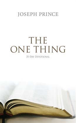 Cover image for The One Thing–31-Day Devotional
