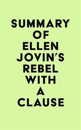 Cover image for Summary of Ellen Jovin’s Rebel With a Clause