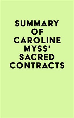 Imagen de portada para Summary of Caroline Myss's Sacred Contracts