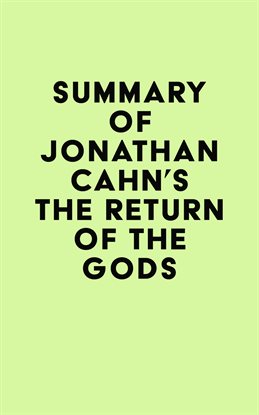 Cover image for Summary of Jonathan Cahn's the Return of the Gods