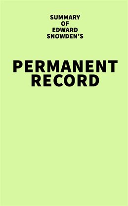 Permanent Record