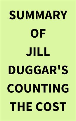 Cover image for Summary of Jill Duggar's Counting the Cost