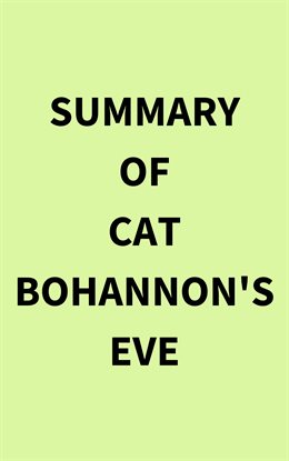 Cover image for Summary of Cat Bohannon's Eve