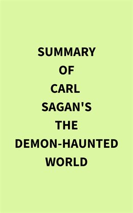 Cover image for Summary of Carl Sagan's The Demon-Haunted World