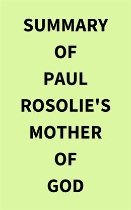 Cover image for Summary of Paul Rosolie's Mother of God
