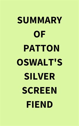 Cover image for Summary of Patton Oswalt's Silver Screen Fiend