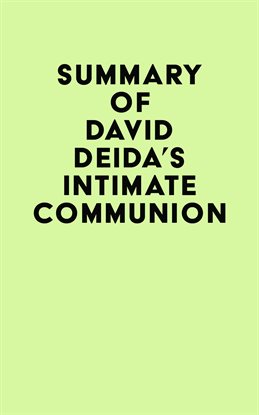 Imagen de portada para Summary of David Deida's Intimate Communion