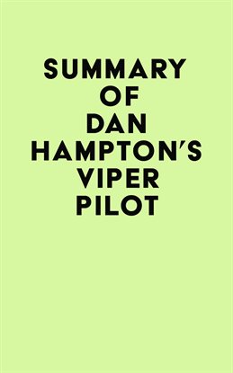 Imagen de portada para Summary of Dan Hampton's Viper Pilot