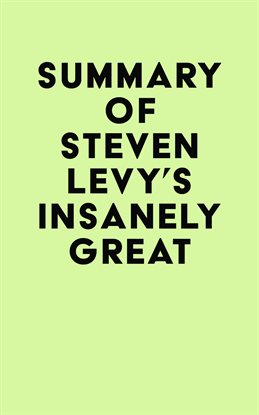 Cover image for Summary of Steven Levy's Insanely Great