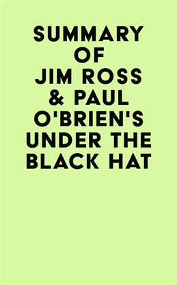 Imagen de portada para Summary of Jim Ross & Paul O'Brien's Under the Black Hat