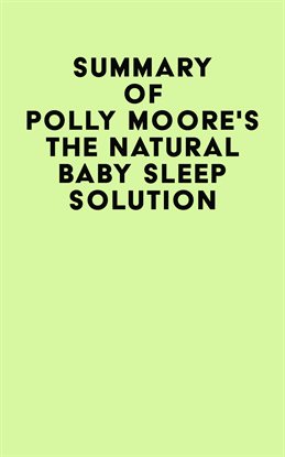 Natural baby outlet sleep solution