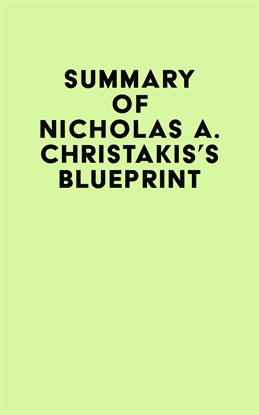 Cover image for Summary of Nicholas A. Christakis's Blueprint