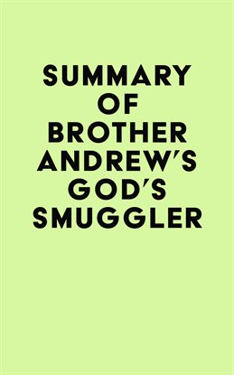 Cover image for Summary of Brother Andrew's God's Smuggler