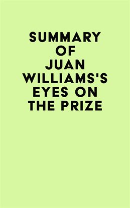 Imagen de portada para Summary of Juan Williams's Eyes on the Prize