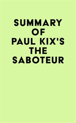 Cover image for Summary of Paul Kix's The Saboteur